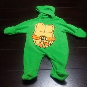 3 to 6 month mutant ninja turtle costume bunting